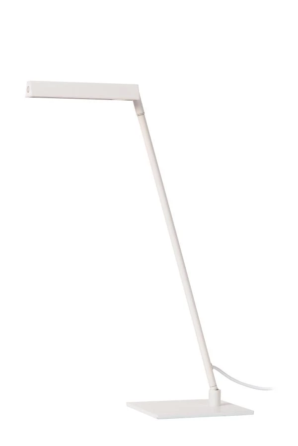 Lucide LAVALE - Lampe de table - LED Dim. - 1x3W 2700K - Blanc - UIT
